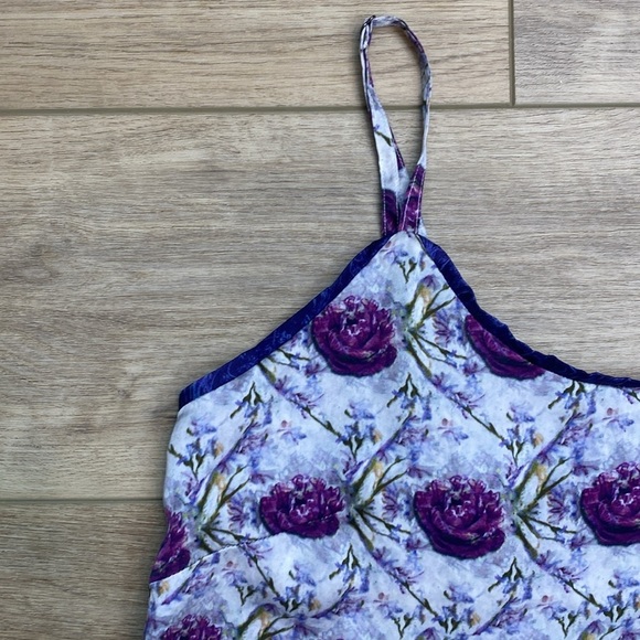 Stevie Howell Silk‎ Tank Top Fairy Fairycore Long - Picture 2 of 14